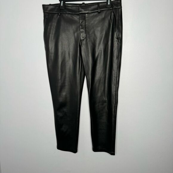Zara Faux leather pants size 12 - Picture 1 of 5